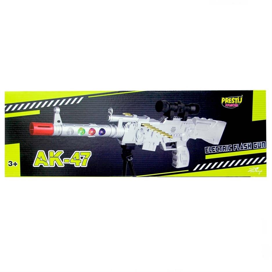 KUTULU PİLLİ IŞIKLI AK-47 TÜFEK