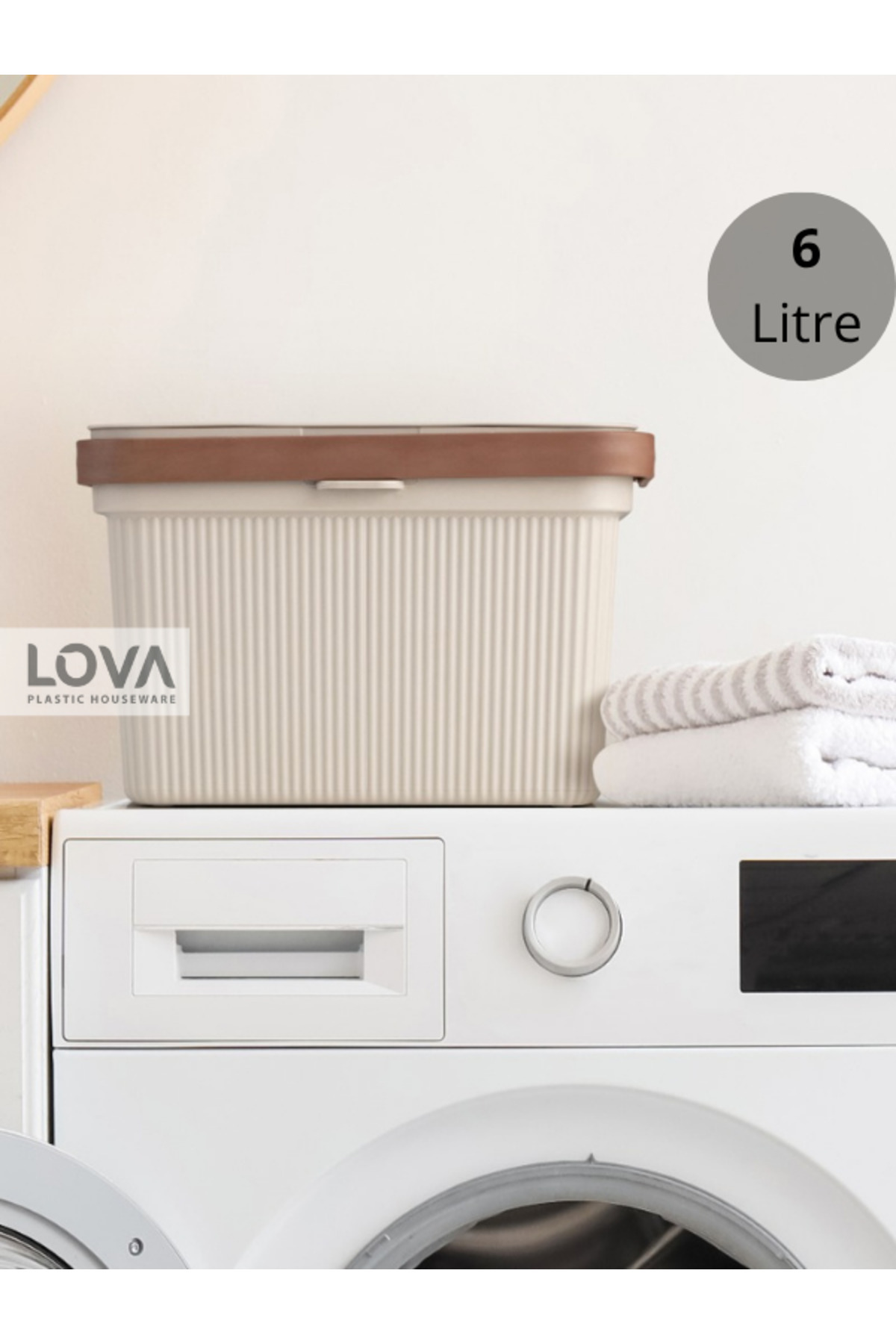 LOVA KULPLU SEPET 6 LT LV-381