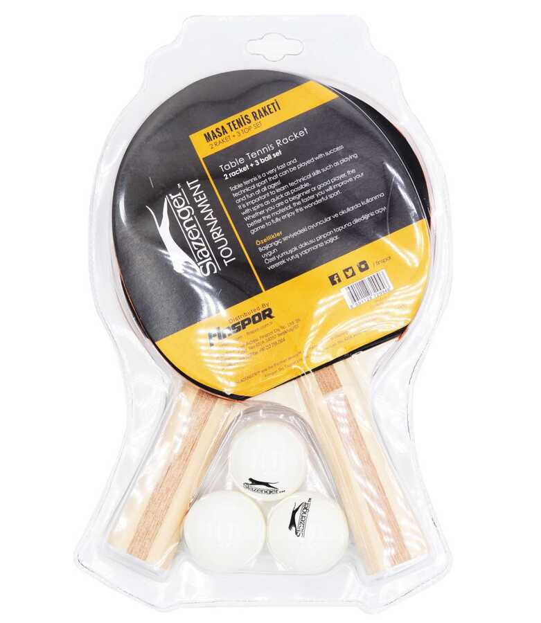 MASA TENİSİ RAKET SET 2 RAKET+3 TOP MTC300