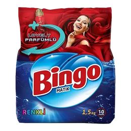 BİNGO RENKLİLER İÇİN MATİK DETERJAN 1,5 KG