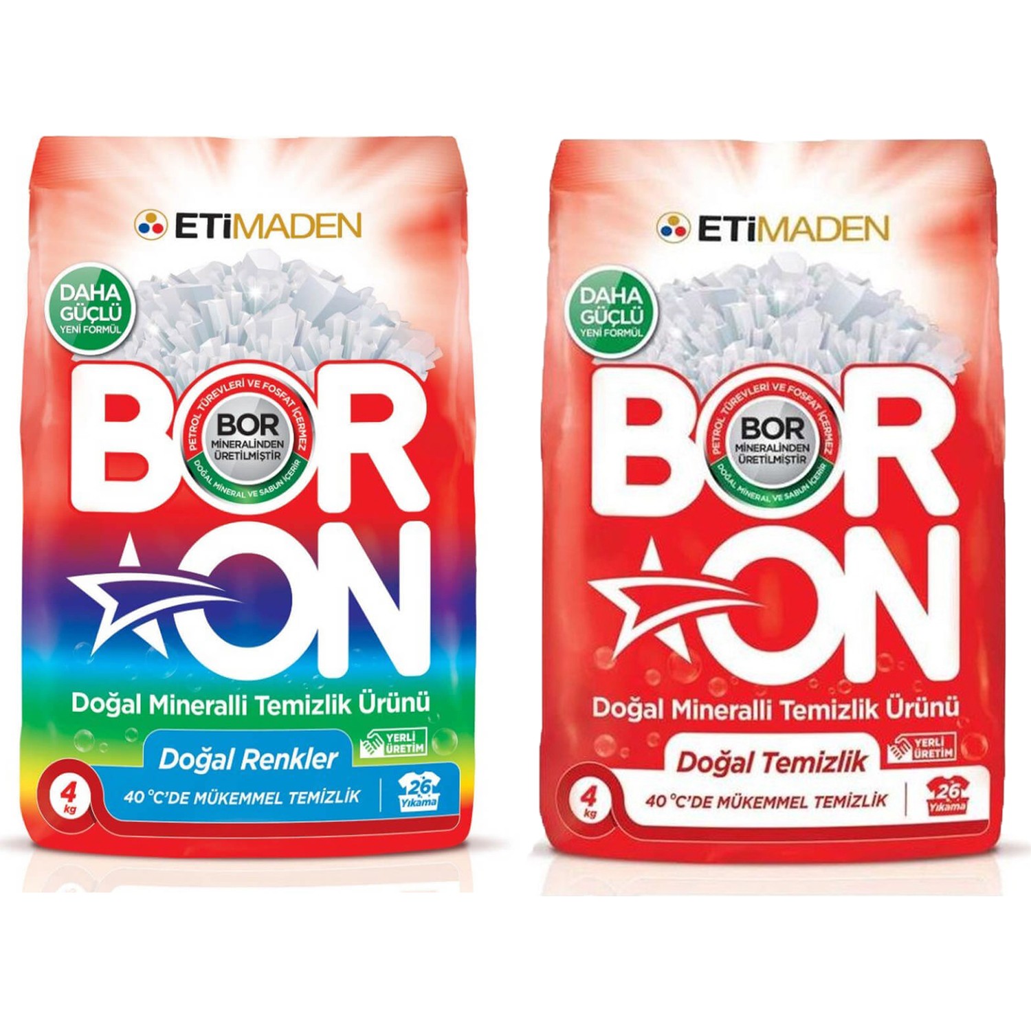 BOR LINE RENKLİLER TOZ DETERJAN 4 KG
