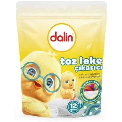 DALİN TOZ LEKE ÇIKARICI 12 YIKAMA