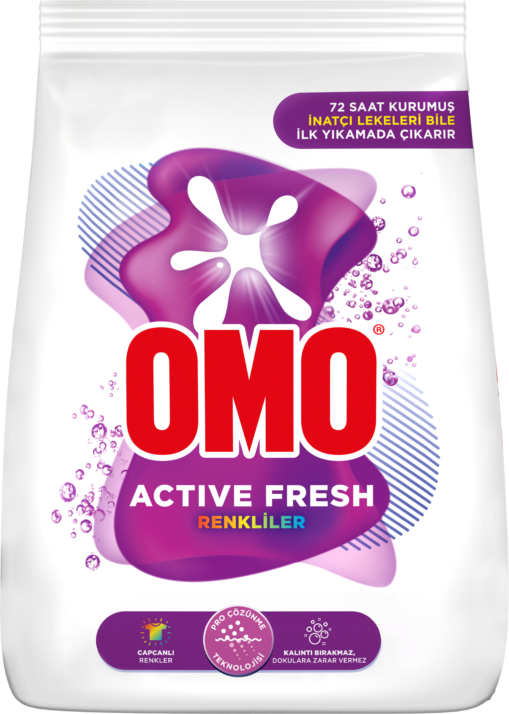 OMO AKTİVE FRESH RENKLİLER İÇİN TOZ DETERJAN  4 KG