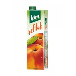 İÇİM ŞEFTALİ MEYVE SUYU 1 LT