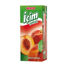 İÇİM ŞEFTALİ  MEYVE SUYU 200 ML
