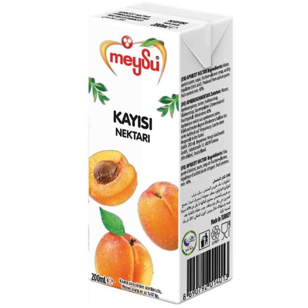 MEYSU KAYISI MEYVELİ İÇECEK 200 ML