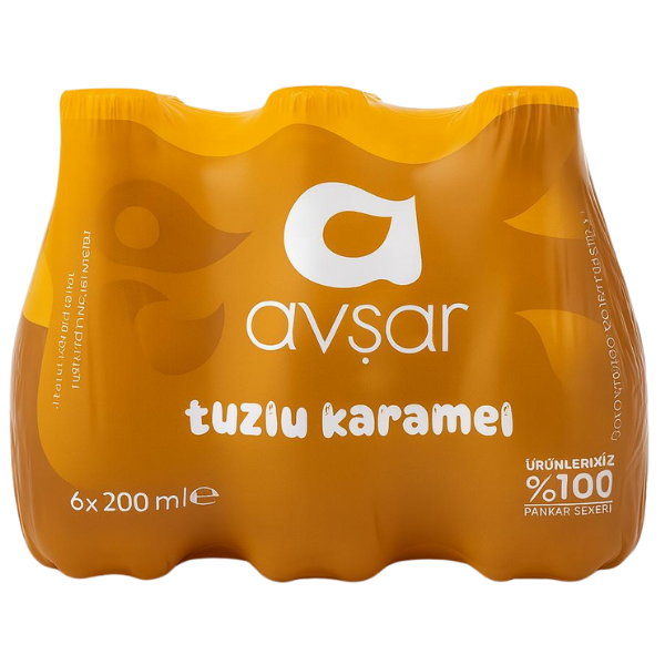 AVŞAR TUZLU KARAMEL AROMALI 200*6 ML