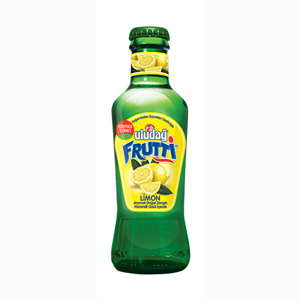ULUDAĞ FRUTTİ LİMON AROMALI 200 ML CAM ŞİŞE