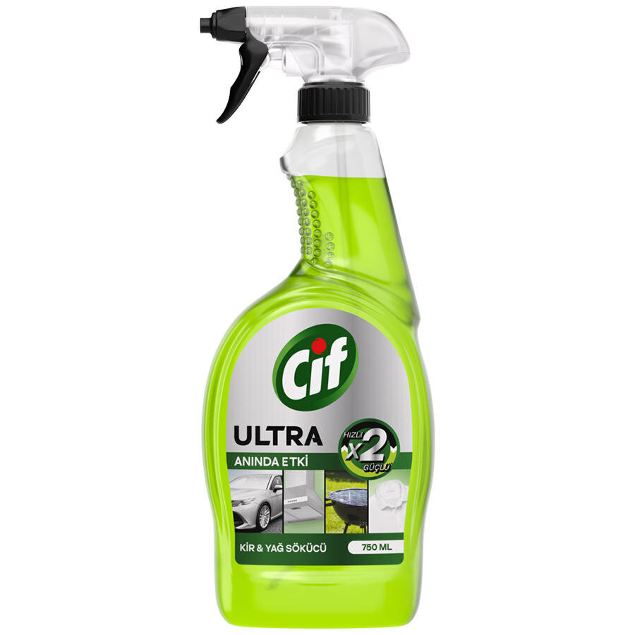 CİF ULTRA ANINDA ETKİ KİREÇ VE PAS ÇÖZÜCÜ SPREY 750 ML