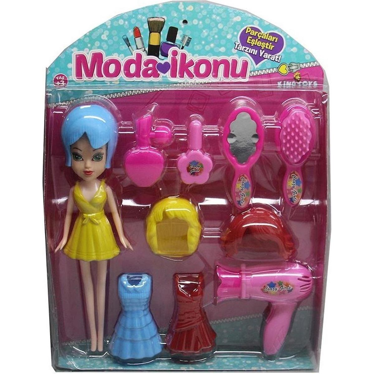 ANLİLY MODA İKONU OYUNCAK BEBEK 616666