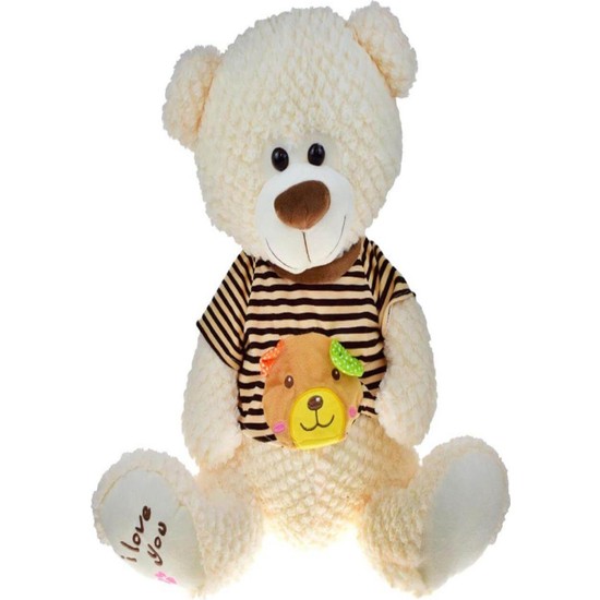 PELUŞ 60 CM TİŞÖRTLÜ AYI PL62417