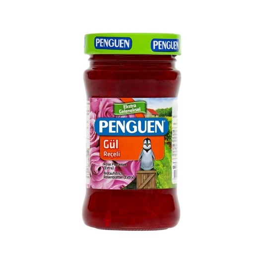 PENGUEN EKSTRA GELENEKSEL GÜL  REÇELİ 380 GR