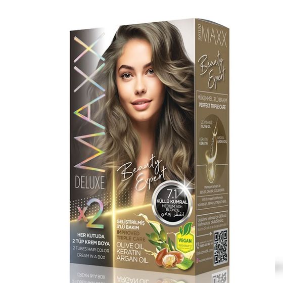 MAXX 7.1 KÜLLÜ KUMRAL SAÇ BOYASI