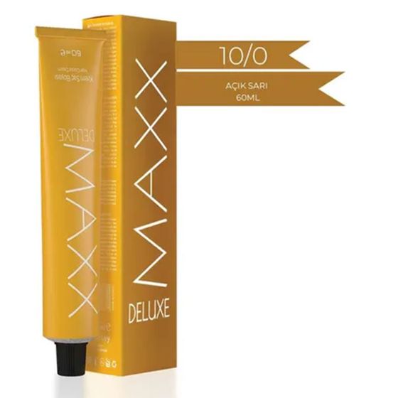 MAXX DELUXE 10.0 AÇIK SARI SAÇ BOYASI 