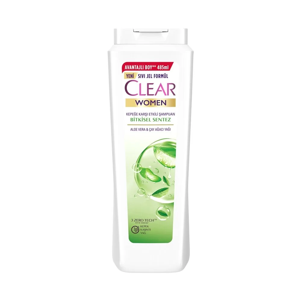 CLEAR KADINLAR İÇİN BİTKİSEL SENTEZ ŞAMPUAN 350 ML
