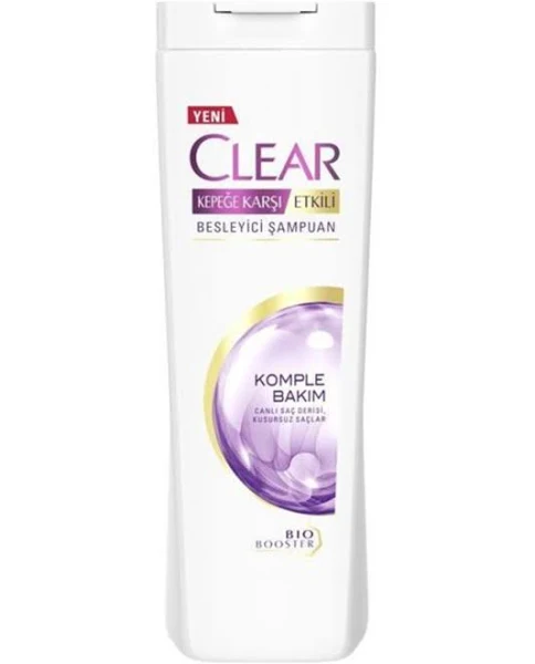 CLEAR KADINLAR İÇİN KOMPLE BAKIM ŞAMPUAN 350 ML 
