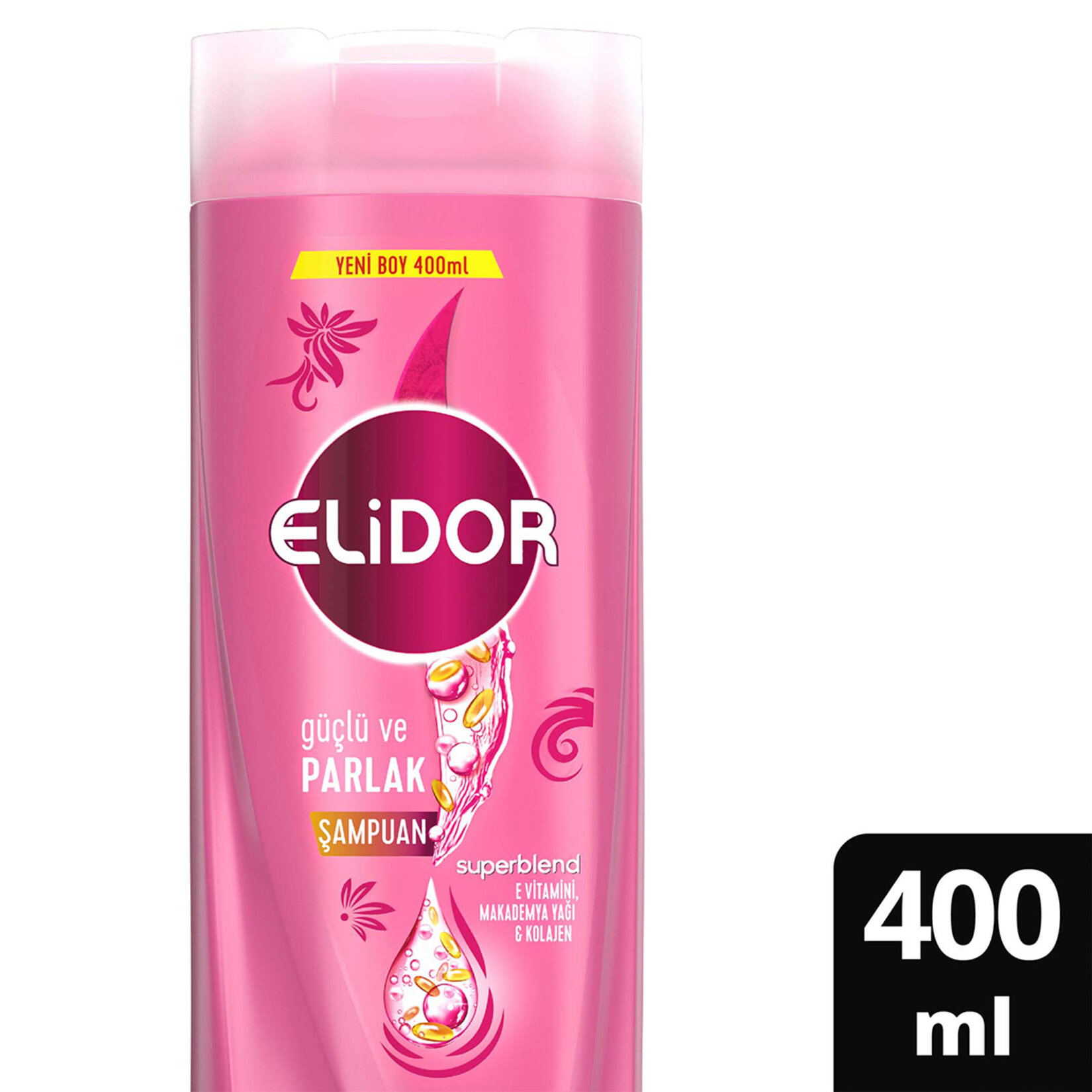 ELİDOR GÜÇLÜ VE PARLAK ŞAMPUAN 400 ML