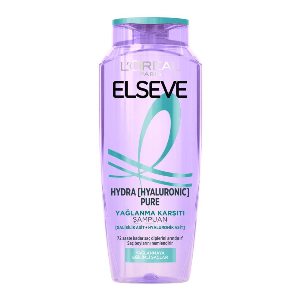 ELSEVE HYALURONIC PURE YAĞLANMA KARŞITI ŞAMPUAN 300 ML