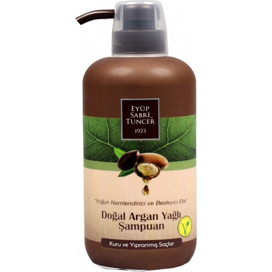 EYÜP SABRİ TUNCER DOĞAL ARGAN YAĞLI  ŞAMPUAN 600 ML