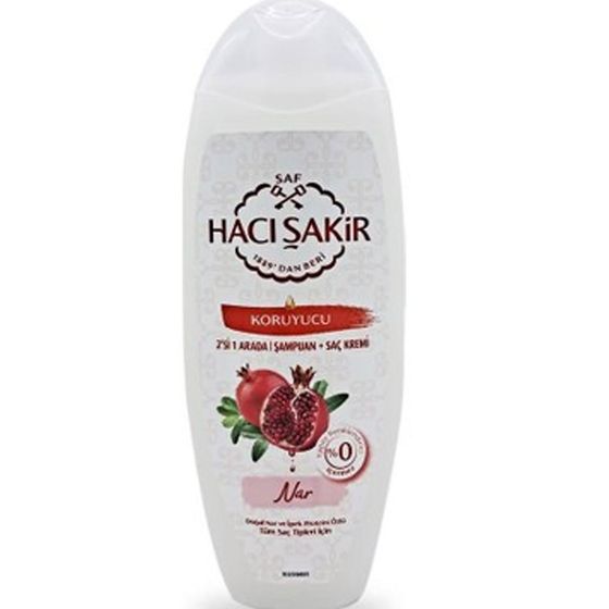 HACI ŞAKİR BOYALI SAÇLAR İÇİN NAR ŞAMPUAN 500 ML