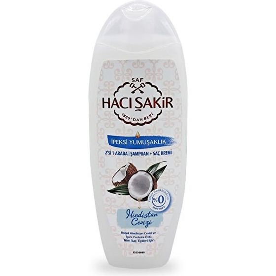 HACI ŞAKİR İPEKSİ YUMUŞAKLIK HİNDİSTAN CEVİZİ ŞAMPUAN 500 ML