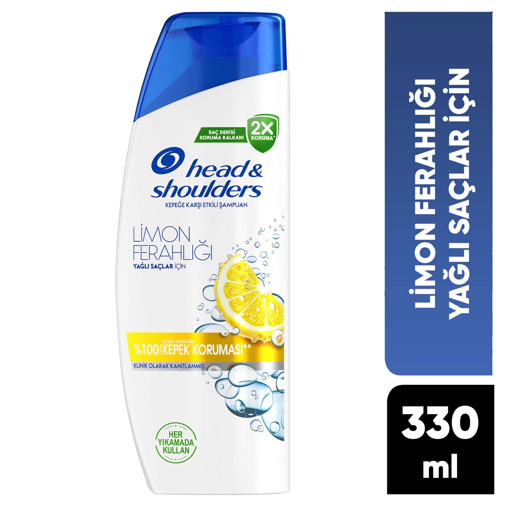 HEAD & SHOULDERS LİMON FERAHLIĞI ŞAMPUAN 330 ML
