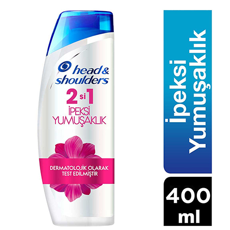 HEAD&SHOULDERS İPEKSİ YUMUŞAKLIK 2Sİ1 ARADA 300 ML