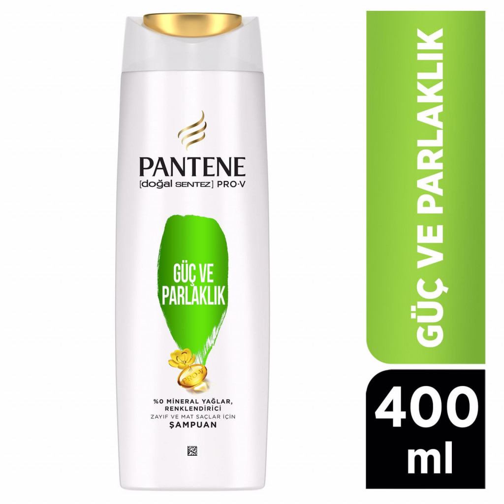 PANTENE GÜÇLÜ VE PARLAK ŞAMPUAN 400 ML