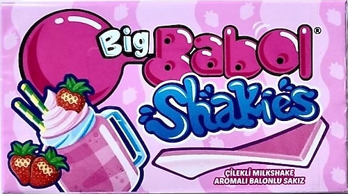 BİG BABOL SHAKIES ÇİLEKLİ SAKIZ 26 GR