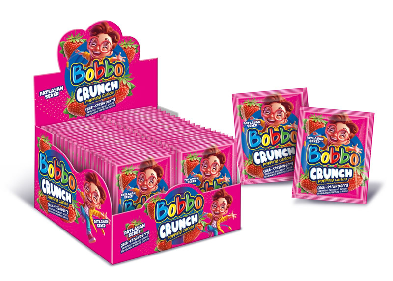 BOBBO TWİSTER ÇİLEKLİ ŞEKER  23 GR