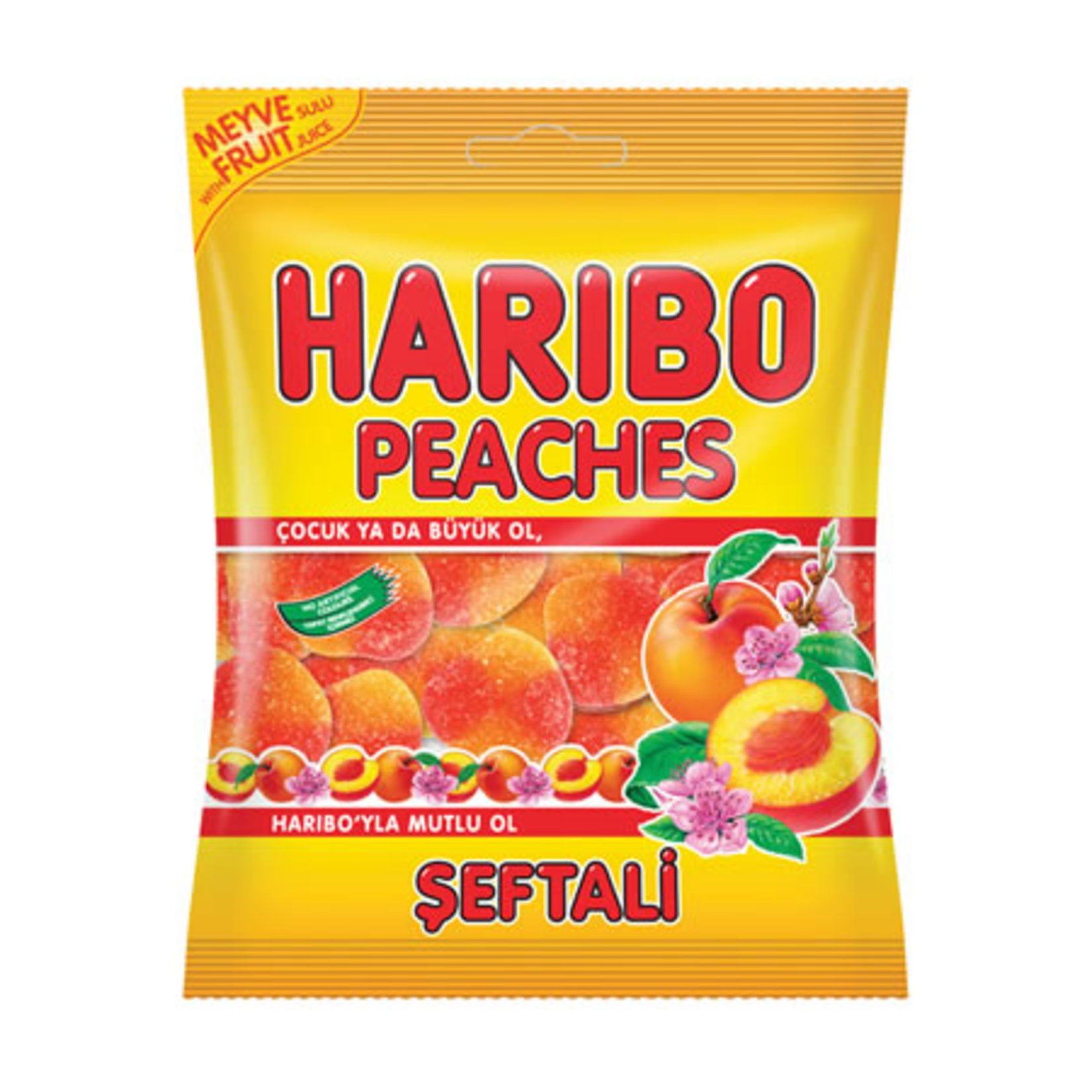 HARİBO ŞEFTALİ AROMALI 70 GR
