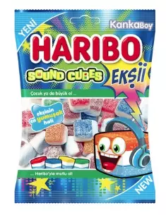 HARİBO SOUND CUBES EKŞİ 80 GR