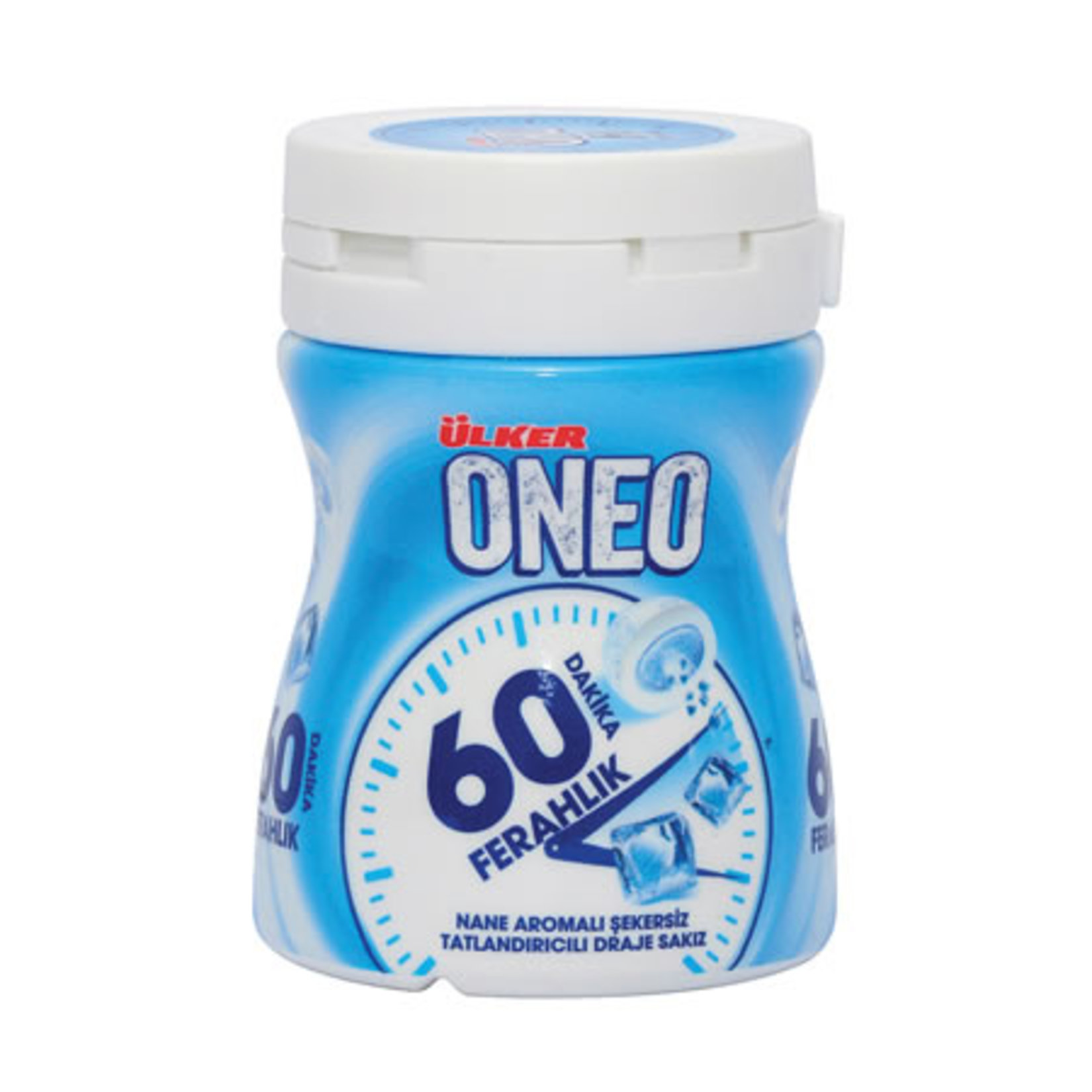 ÜLKER ONEO DRAJE NANE AROMALI SAKIZ ŞİŞE 60 GR
