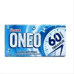 ÜLKER ONEO SLIMS 60 DK NANE AROMALI SAKIZ 27 GR