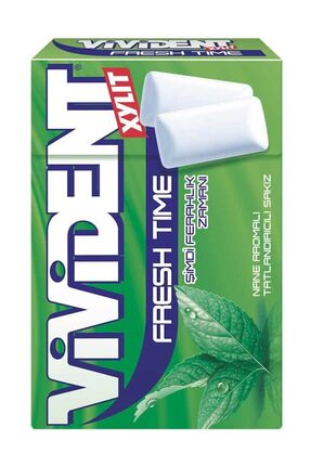 VİVİDENT XYLIT YEŞİL NANE AROMALI SAKIZ 22 GR