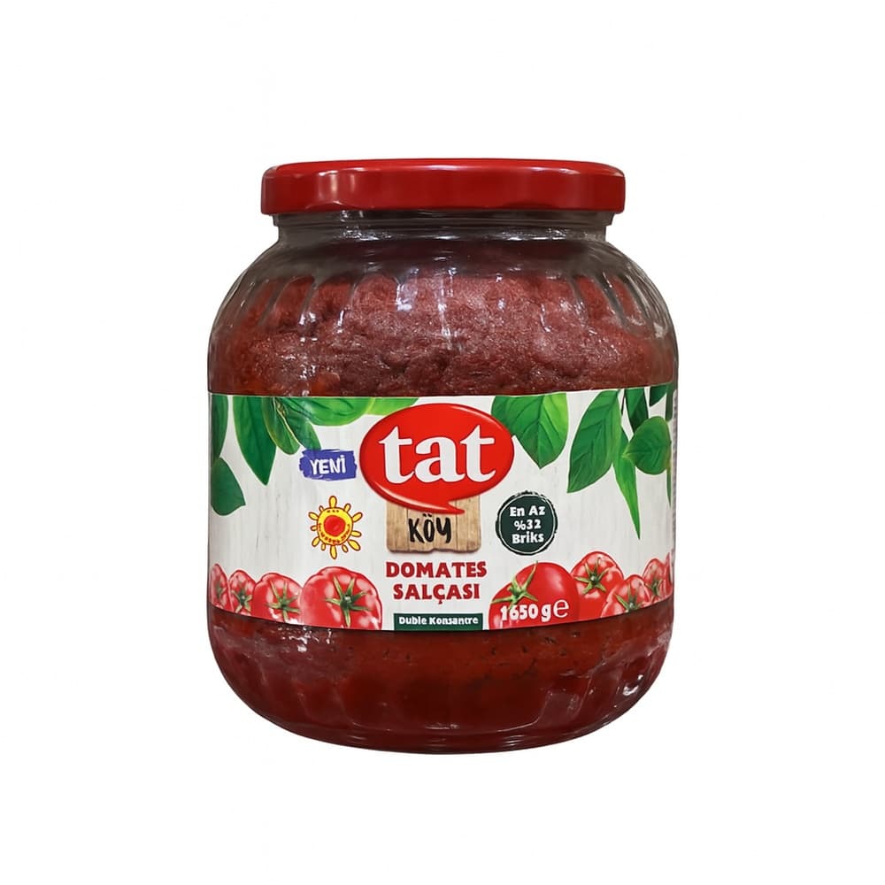 TAT KÖY DOMATES SALÇASI CAM 1650 GR