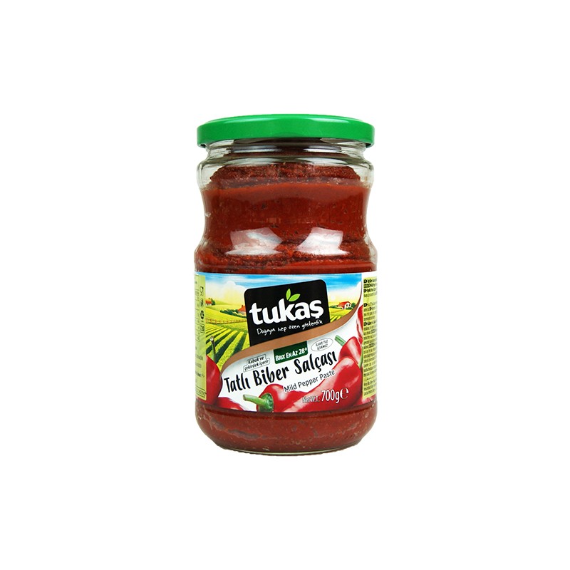 TUKAŞ TATLI BİBER SALÇASI 700 GR