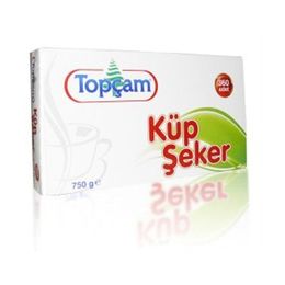 TOPÇAM TEK SARGILI KÜP ŞEKER 750 GR