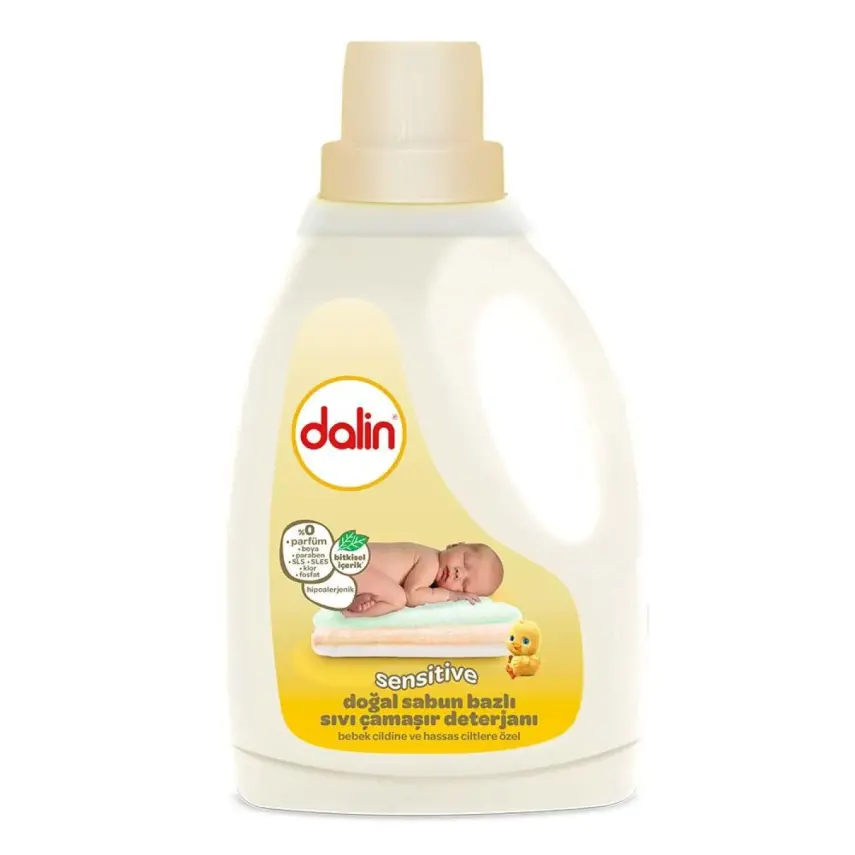 DALİN SIVI DETERJAN DOĞAL SABUN BAZLI 1500 ML
