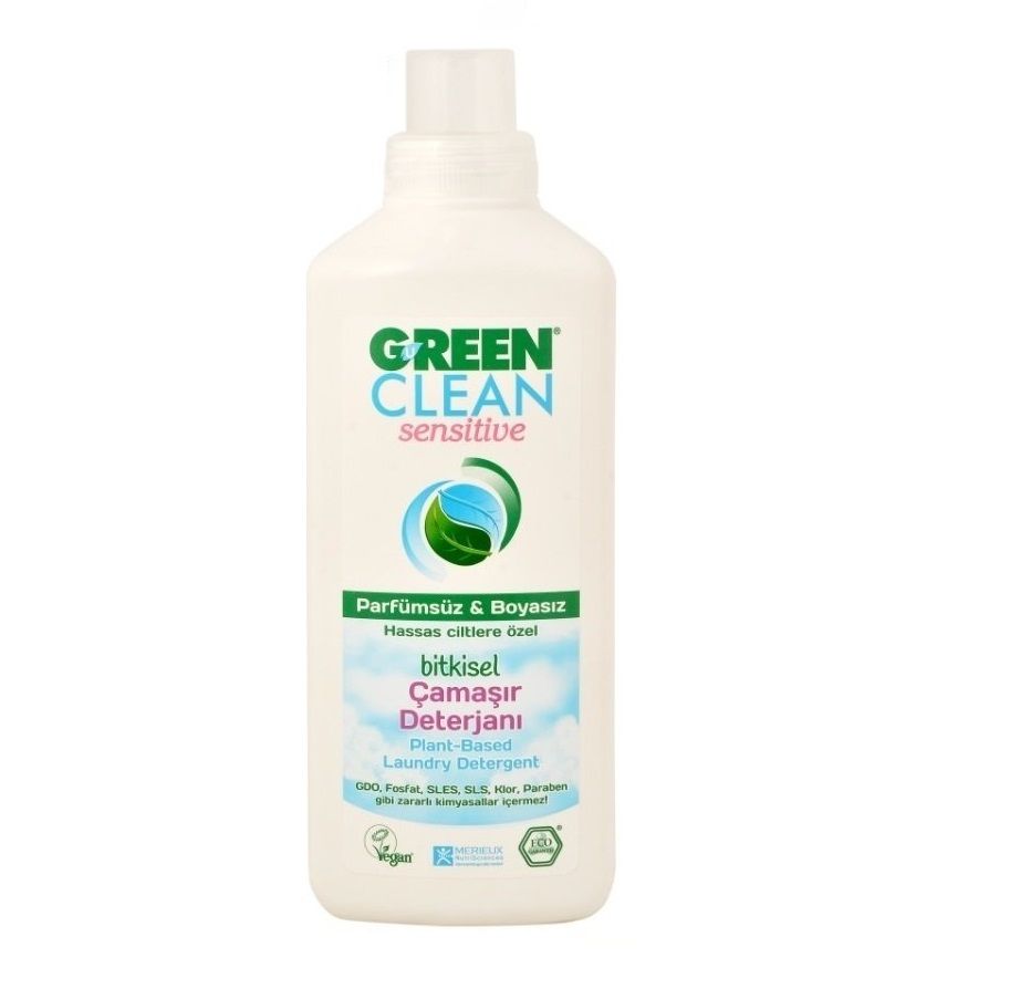 GREEN CLEAN BİTKİSEL ÇAMAŞIR DETERJANI 1000 ML