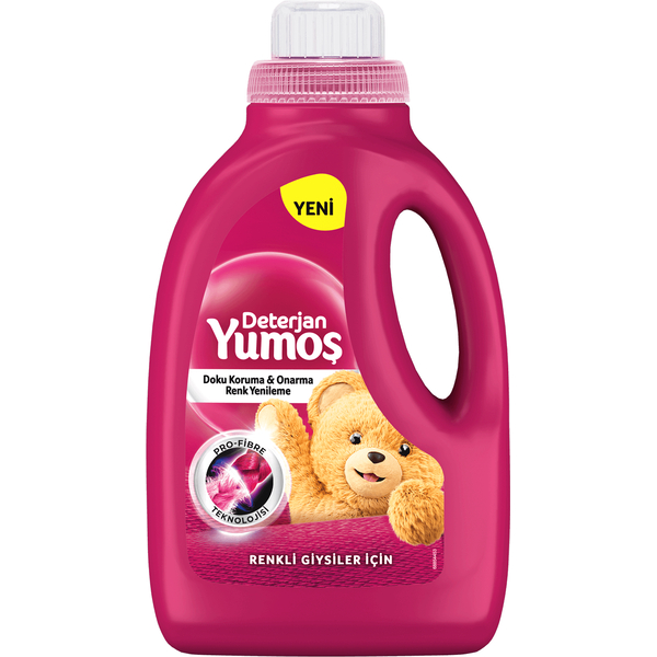 YUMOŞ YOĞUN TERAPI TÜM RENKLİLER İÇİN SIVI DETERJAN 1500 ML
