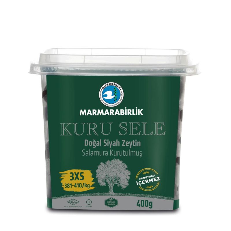 MARMARABİRLİK KURU SELE ZEYTİN XS 400 G