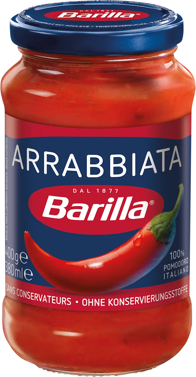 BARILLA ARRABBIATA SOS 400 GR 