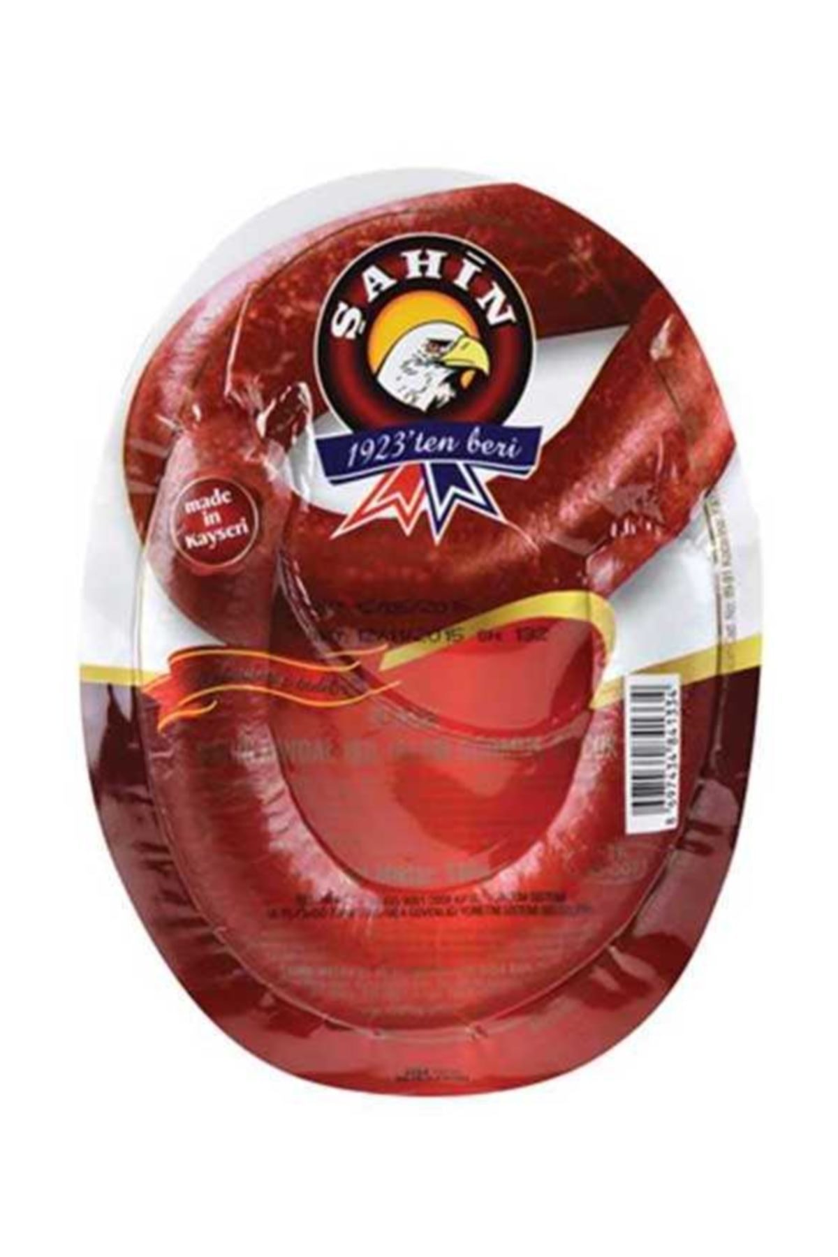 ŞAHİN ACISIZ DANA KANGAL SUCUK 180 GR