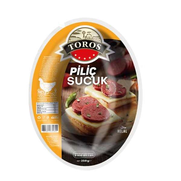 TOROS PİLİÇ SUCUK 250 GR