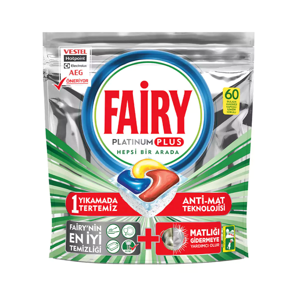 FAİRY PLATİNUM HEPSİ 1 ARADA 60 TABLET