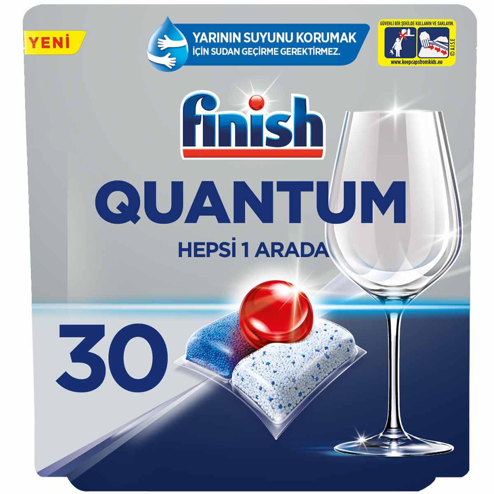 FİNİSH QANTUM BULAŞIK TABLETİ 30 ADET