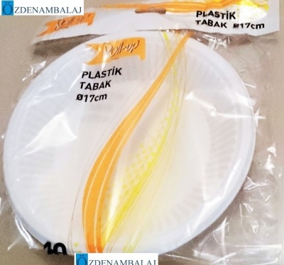 TAKA PLASTİK TABAK 10 LU