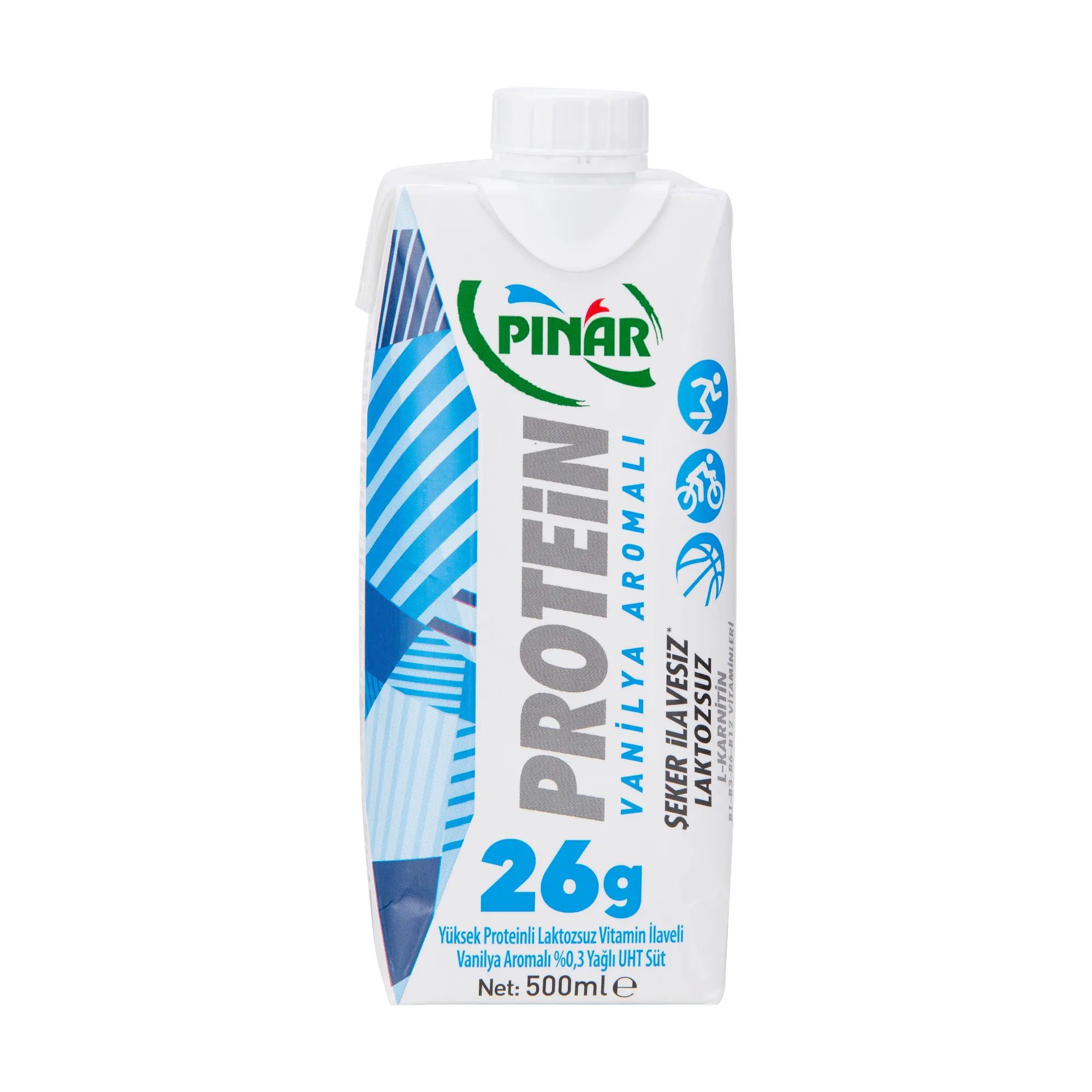 PINAR PROTEİN PRO+ VANİLYA AROMALI 500 ML