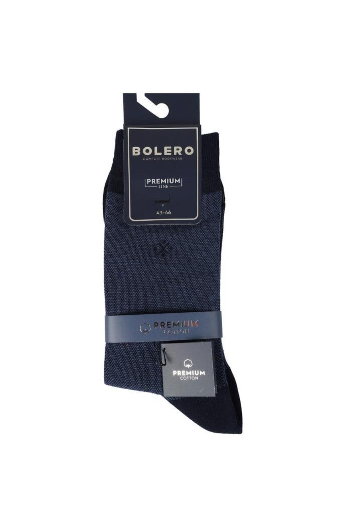 BOLERO PREMIUM COTTON ERKEK ÇORAP 43-46